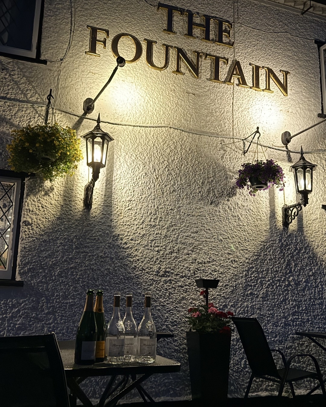 The Fountain ready for an evening out